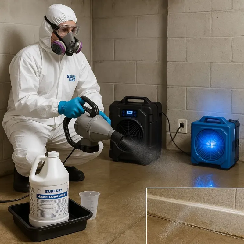 Sanitization and Odor Removal process in Garrison, MD